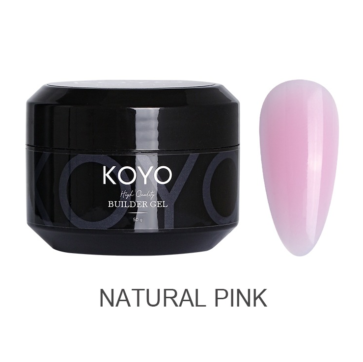 Koyo Builder Gel 50ml Natural Pink