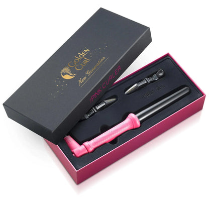 גולדן קארל מסלסל שיער ורוד לעיצוב תלתלים מושלמים 18-25 מ"מ - Golden Curl