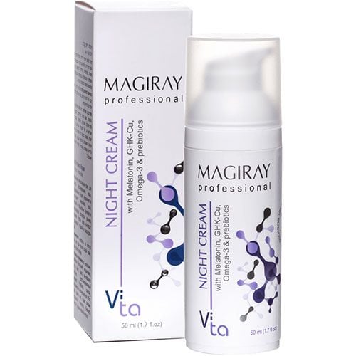 Magiray Night Cream LAMELLAR FORMULA for all skin types | Vita 50ml/1.7FL.OZ.