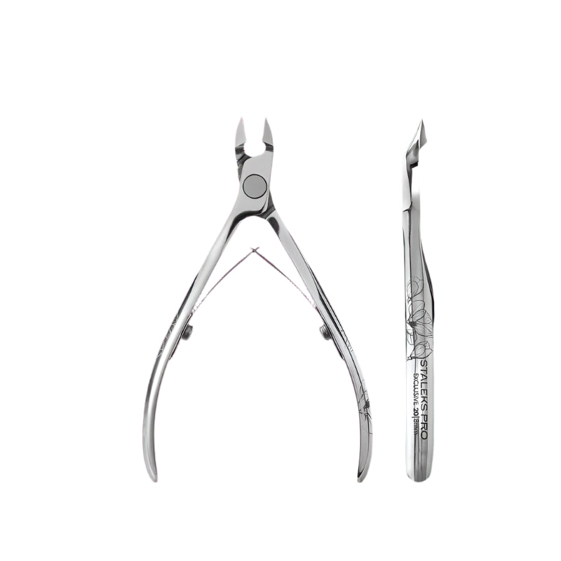 Staleks Professional cuticle nippers EXCLUSIVE 20 8 mm (magnolia)