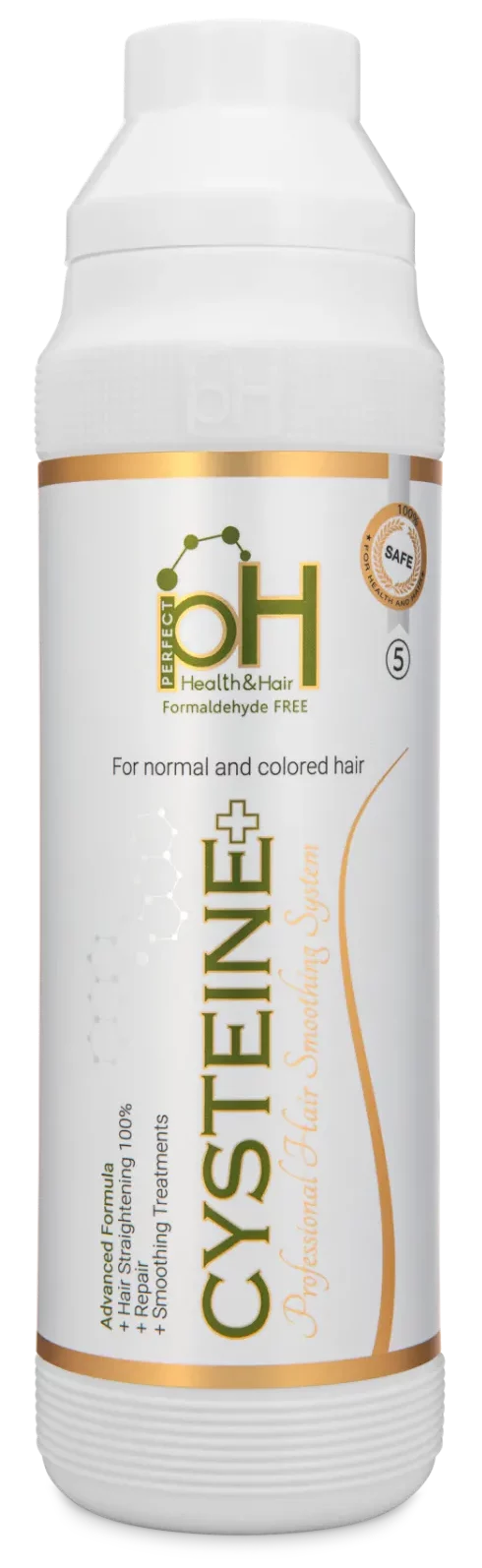 החלקת מיקרו פרוטאין לשיער טבעי וצבוע טון 1-7 1000 מ"ל - pH Cysteine +