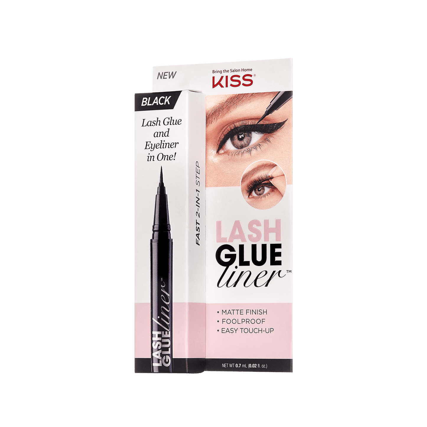 Клей для накладных ресниц Kiss Eyeliner Glue, черный