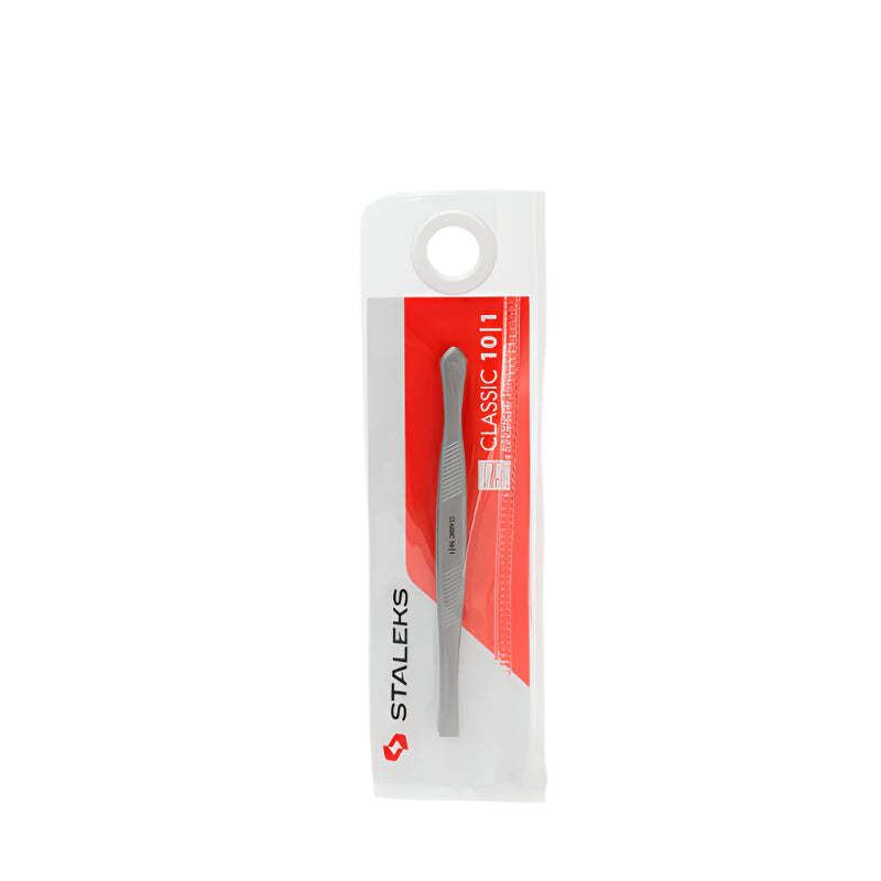 staleks Eyebrow tweezers CLASSIC 10 TYPE 1 (wide straight)