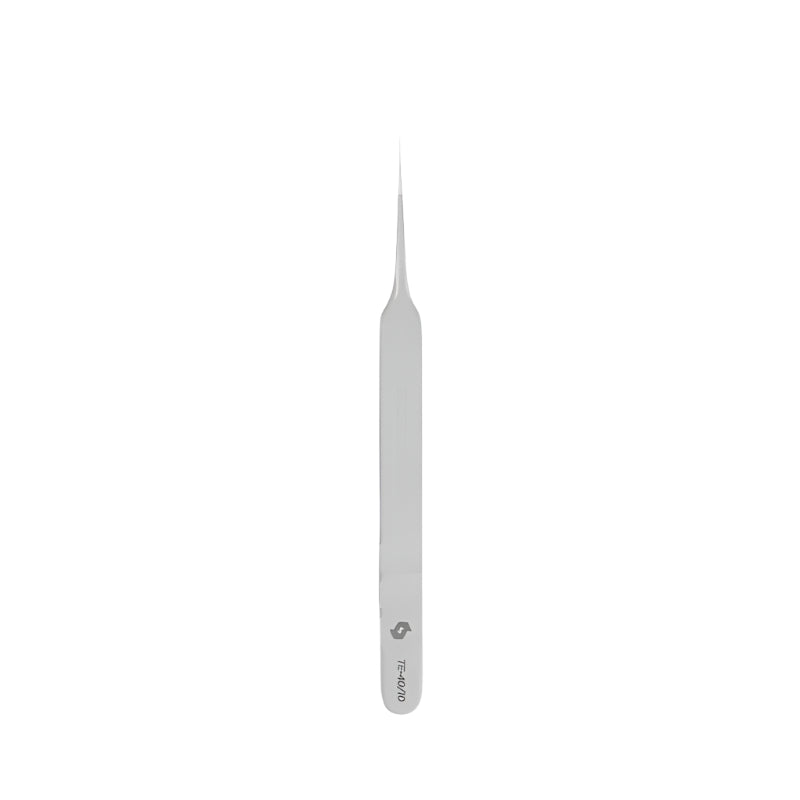 Staleks Professional eyelash tweezers EXPERT 40 TYPE 10 (straight)