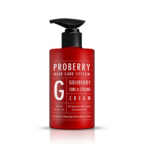 Proberry Gojiberry Curl & Styling Hair Cream 500ml/16.9FL.OZ - Yofeely Cosmetics