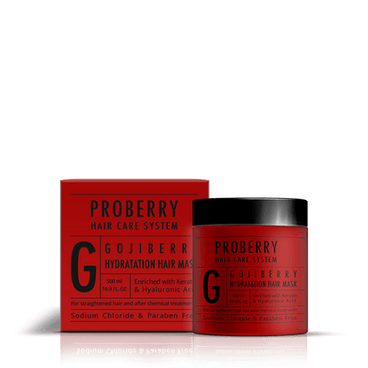 Proberry Gojiberry Hydration Mask For Straightened Hair 500ml/16.9FL.OZ - Yofeely Cosmetics