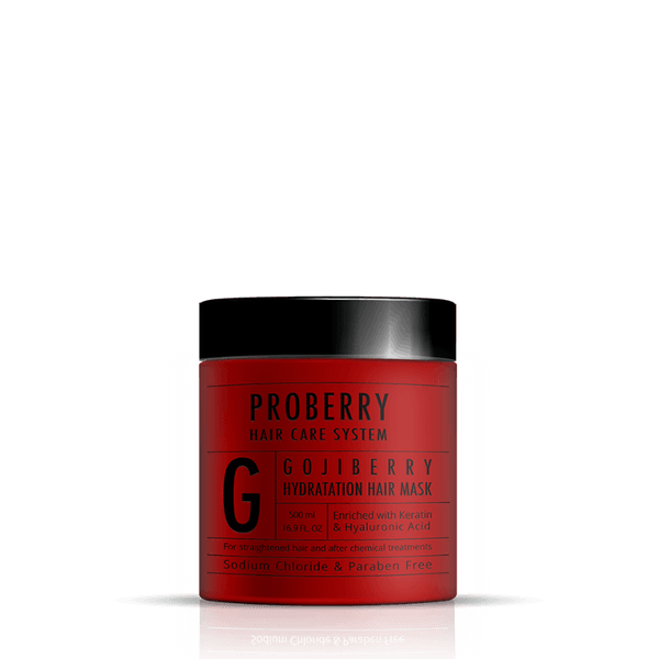 Proberry Gojiberry Hydration Mask For Straightened Hair 500ml/16.9FL.OZ - Yofeely Cosmetics