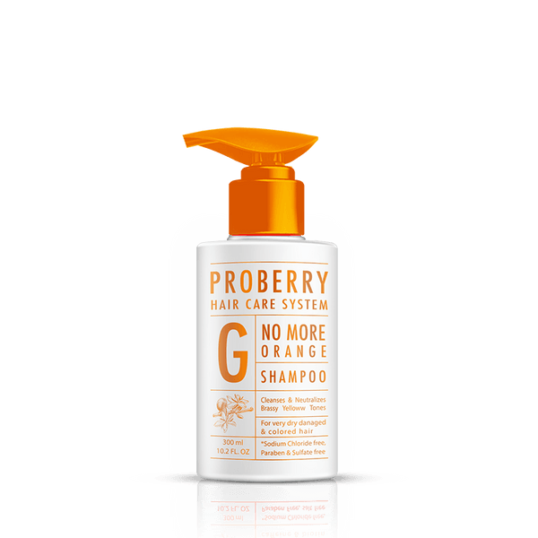 Proberry Gojiberry shampoo Cleanses & Neutralizes Orange Shades 300ml/10.1FL.OZ - Yofeely Cosmetics