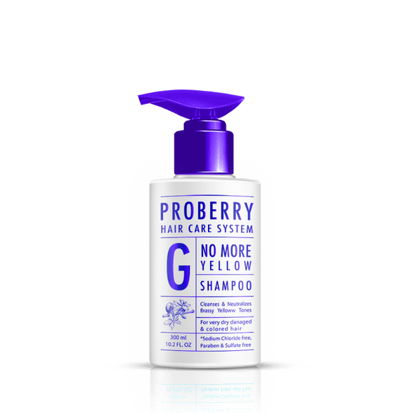 Proberry Gojiberry shampoo Cleanses & Neutralizes Yellow Shades 300ml/10.1FL.OZ - Yofeely Cosmetics