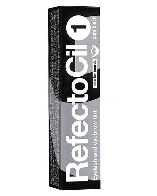 Refectocil Eyebrow Eyelashes Color Pure Black No. 1 15ml/0.5FLOZ. - Yofeely Cosmetics