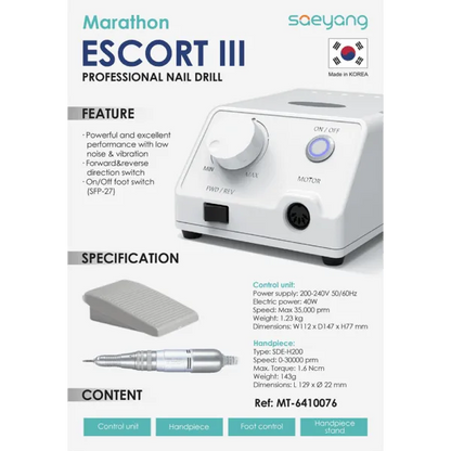 SAEYANG new generation sanding machine with advanced technology Marathon ESCORT III