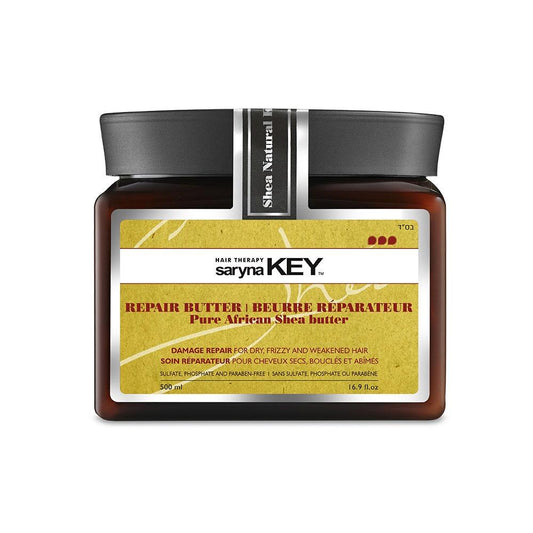 Saryna Key Damage Repair Pure African Shea Butter 500ml/16.9FL.OZ. - Yofeely Cosmetics