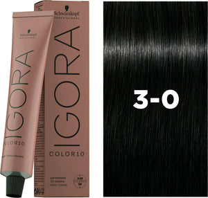 Schwarzkopf Professional IGORA COLOR10 3-0 60 ml