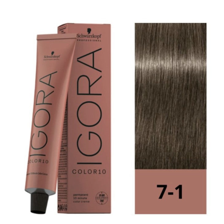 Schwarzkopf Professional IGORA COLOR10 7-1 60 ml