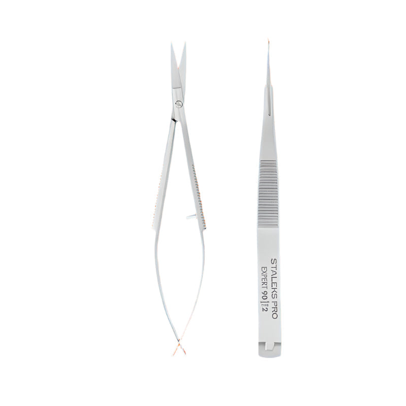 Микроножницы Staleks Professional для моделирования бровей EXPERT 90 TYPE 2