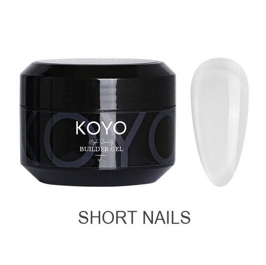 Koyo Builder Gel 50ml Short Nails