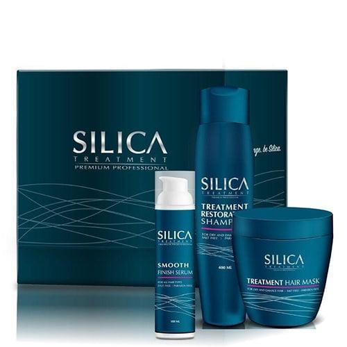 Набор Silica Luxury Care – шампунь + маска + сыворотка + подарок