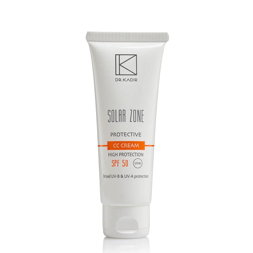 קרם CC Solar Zone SPF 50 ללחות ותיקון גוון 75 מ״ל | Dr Kadir – מבט נוסף על המוצר
