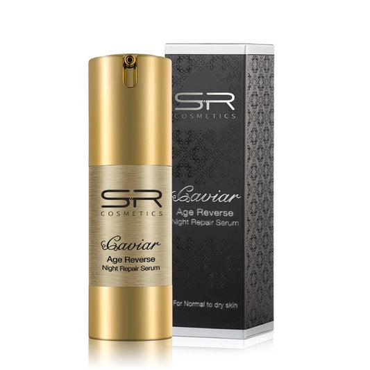 SR Cosmetics Age Reverse Night Repair Serum | Caviar 30ml/1FL.OZ. - Yofeely Cosmetics