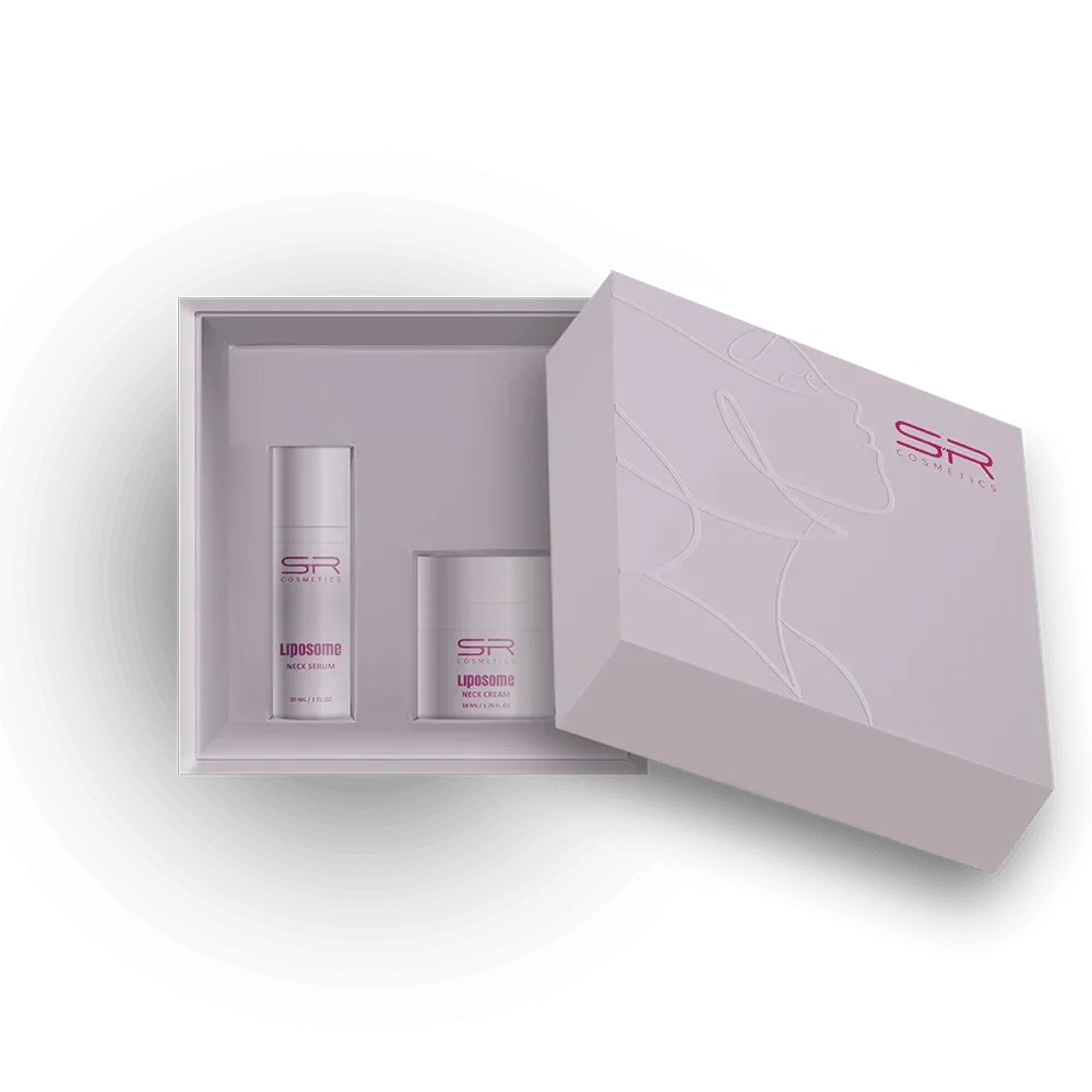 SR Cosmetics Липосомальный набор для ухода за шеей - SR Cosmetics