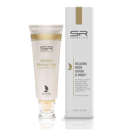 SR Cosmetics Relaxing Mask Caviar & Honey 75ml/2.53FL.OZ. - Yofeely Cosmetics