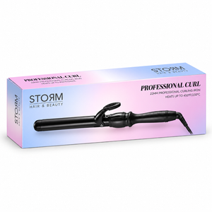 מסלסל שיער STORM Professional Curl בקוטר 22 מ״מ – הדמיית אריזה