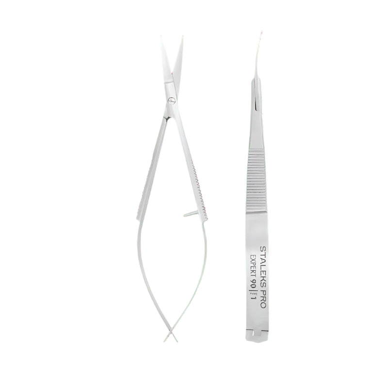 Staleks Professional cuticle micro scissors EXPERT 90 TYPE 1