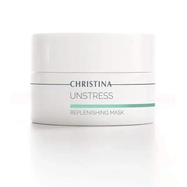 מסכת Replenishing מרגיעה מסדרת Unstress ‏50 מ״ל | Christina – תמונת אריזת המוצר