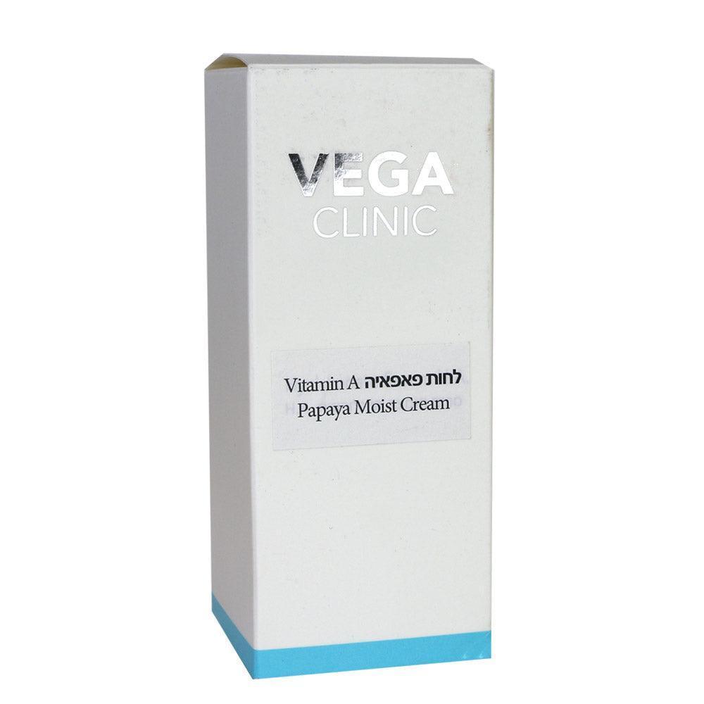 Vega Clinic Papaya Moist Cream With Vitamin A 250ml/8.45FL.OZ. - Yofeely Cosmetics
