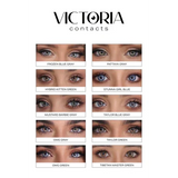 עדשות מגע צבעוניות חצי-שנתיות | Victoria Contacts
