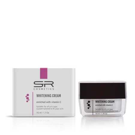 קרם הבהרה מועשר בוויטמין C 50 מ״ל | SR Cosmetics – תמונת אריזת המוצר