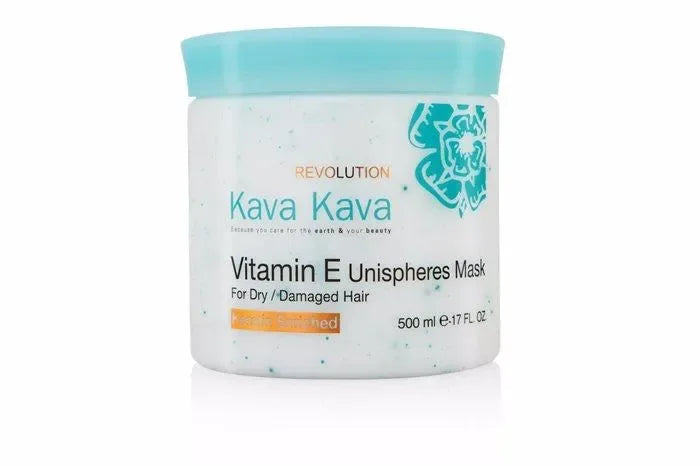 מסכת שיער עם ויטמין E 550 מ״ל | Kava Kava