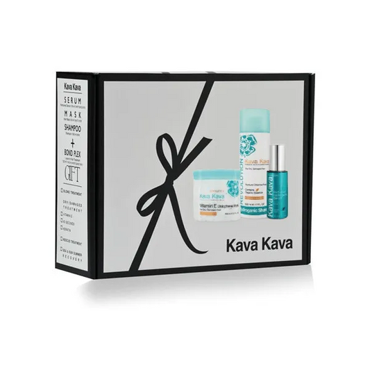 Набор для восстановления волос Kava Kava с витамином E + подарок