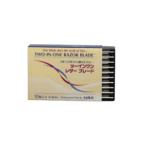 Welldan replacement blades for 2-in-1 thinning razor