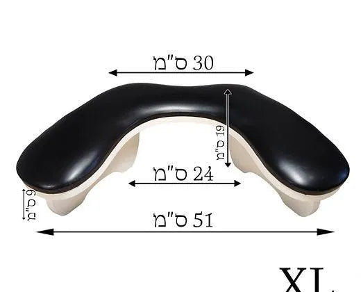ג'לו כרית אורטופדית XL - שחור