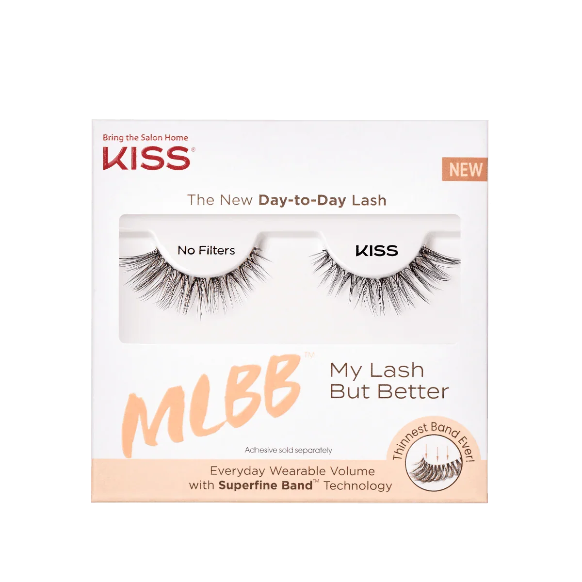 קיס ריסים מלאכותיים MLBB + דבק - יופילי