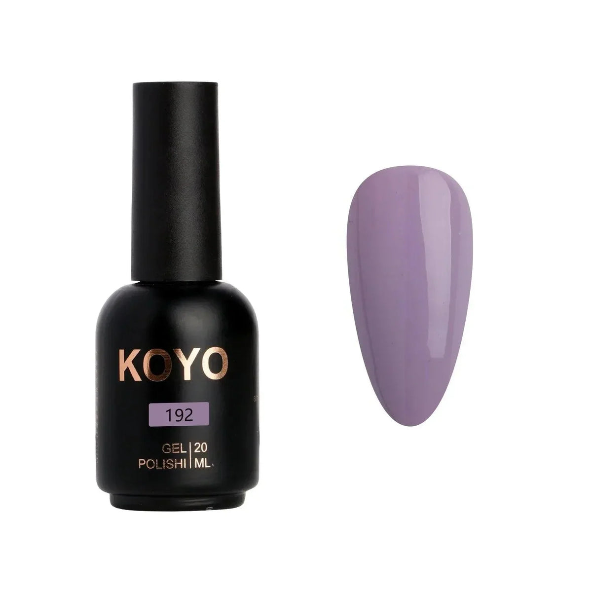 לק ג׳ל מקצועי גוון 192, 20 מ״ל | KOYO
