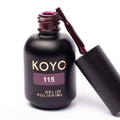 קויו - KOYO לק ג'ל גוון 115, יופילי