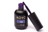 קויו - KOYO לק ג'ל גוון 105, יופילי