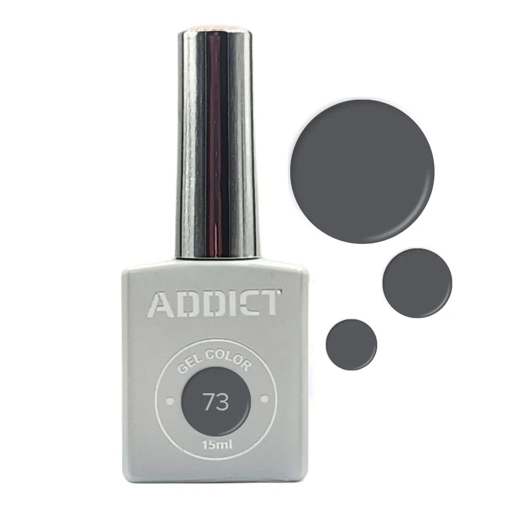 לק ג׳ל גוון 73 15 מ״ל | Addict