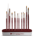 מעמד סיליקון למכחולים מעוצב ROSEWOOD, יופילי
