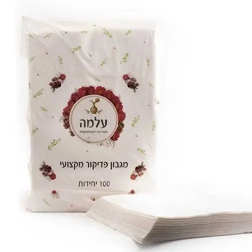 דיספובד נייר פדיקור עלמה 100 יח’ 40/60 - יופילי