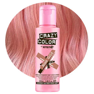 צבע שיער Crazy Color 100 מ״ל בגוון Rose Gold