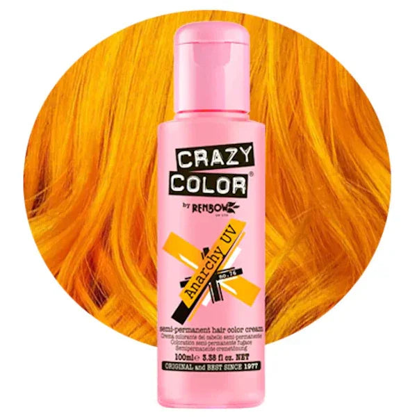 צבע שיער Crazy Color 100 מ״ל בגוון Anarchy UV