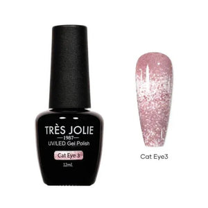 טרה ג'ולי עין החתול - 12 מ"ל Tres Jolie Cat Eye 4D, יופילי