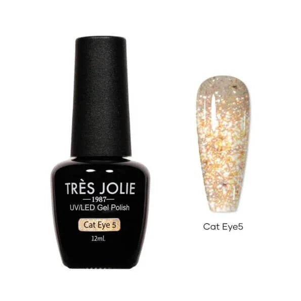 טרה ג'ולי עין החתול - 12 מ"ל Tres Jolie Cat Eye 4D, יופילי