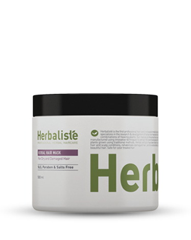 הרבליסטה | Herbaliste – מסיכה צמחית לשיקום שיער פגום 500 מ"ל - יופילי