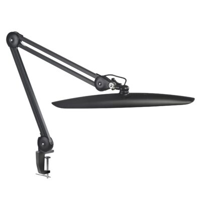 Elegant LED desk lamp including dimmer