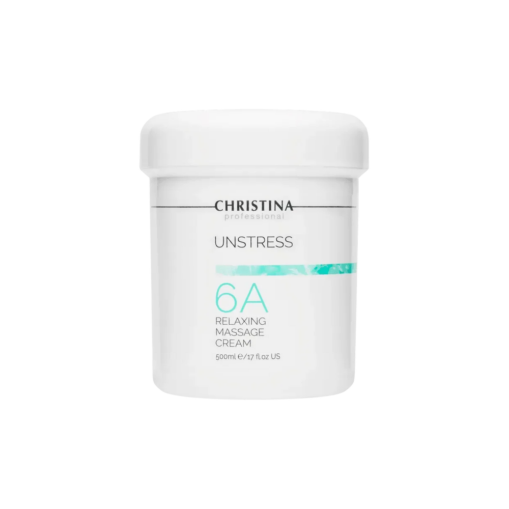 קרם עיסוי מרגיע Unstress שלב 6A 500 מ״ל | Christina – תמונת אריזת המוצר