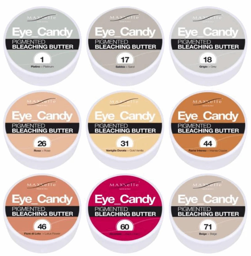 חמאת הבהרה פיגמנטית Eye Candy ‏100 גרם – 9 גוונים | Maxxelle
